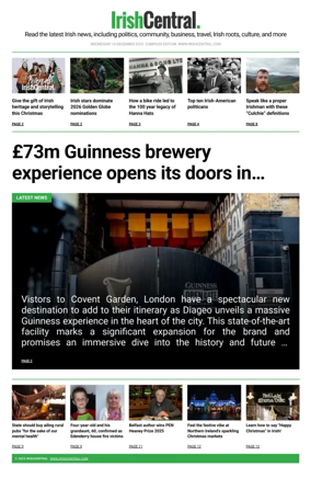 Cover of Irish Central