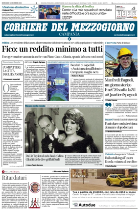 Cover of Corriere del Mezzogiorno (Campania)