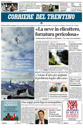 Cover of Corriere del Trentino