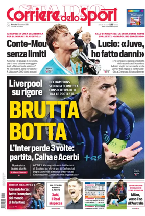 Cover of Corriere dello Sport