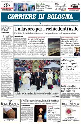 Cover of Corriere di Bologna