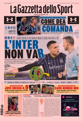 Cover of La Gazzetta dello Sport - Lombardia