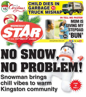 Cover of The Star (Jamaica)