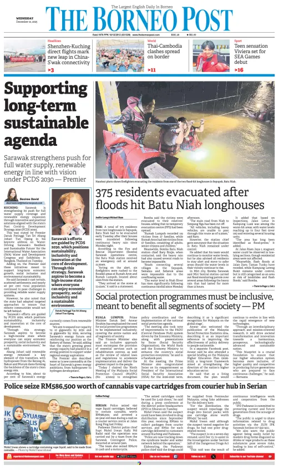 Cover of The Borneo Post