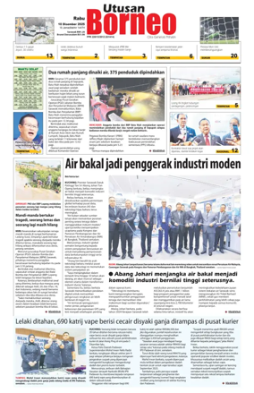 Cover of Utusan Borneo (Sarawak)
