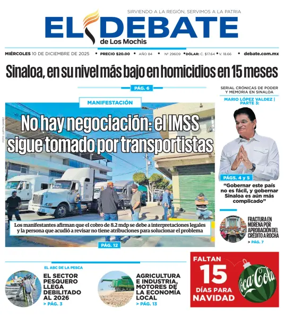 Cover of El Debate de Los Mochis