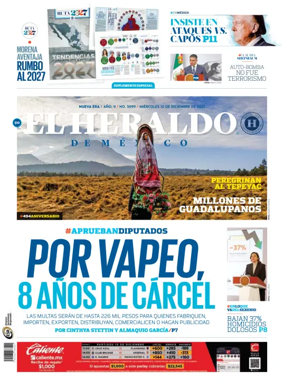Cover of El Heraldo de Mexico