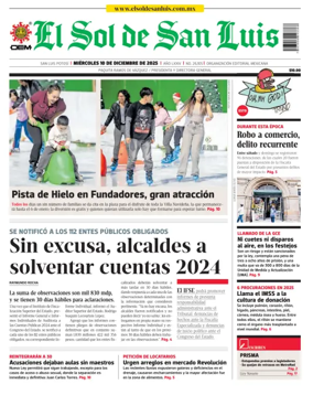 Cover of El Sol de San Luis Potosi