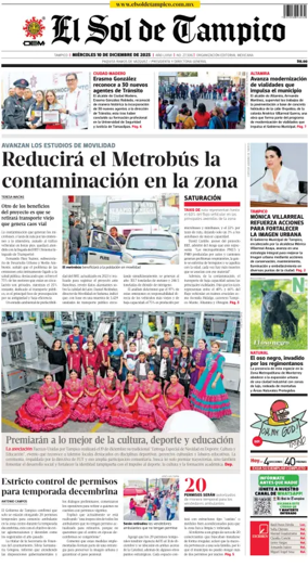 Cover of El Sol de Tampico