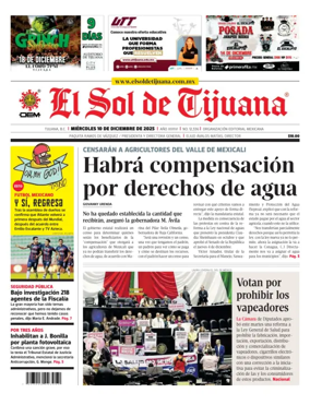 Cover of El Sol de Tijuana