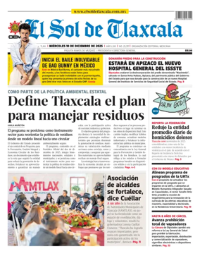 Cover of El Sol de Tlaxcala