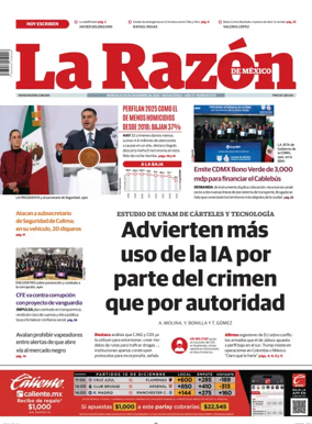 Cover of La Razón de México