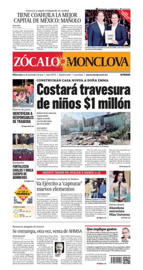 Cover of Zócalo Monclova