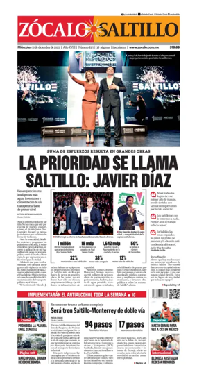 Cover of Zócalo Saltillo