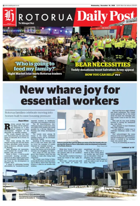 Cover of Rotorua Daily Post