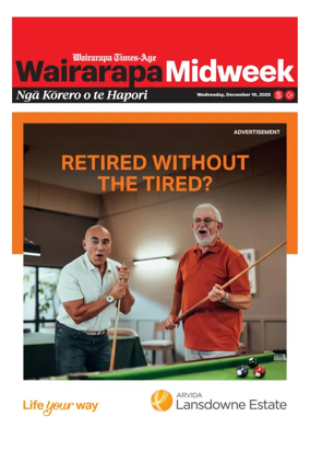Cover of Wairarapa Times-Age Midweek