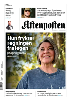 Cover of Aftenposten