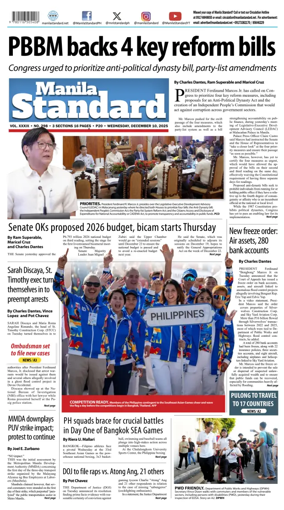 Cover of Manila Standard