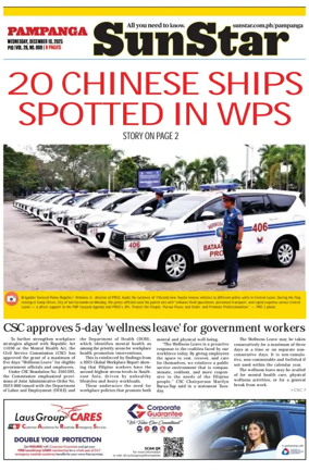 Cover of Sun.Star Pampanga