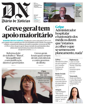 Cover of Diario de Noticias