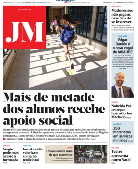 Cover of Jornal Madeira