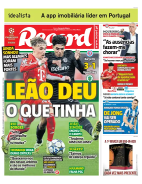 Cover of Record (Portugal)
