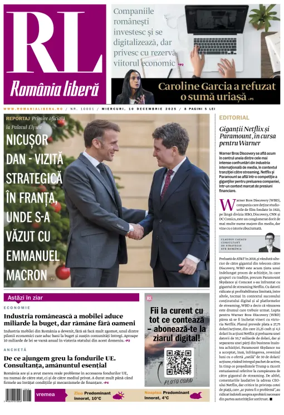 Cover of Romania Libera