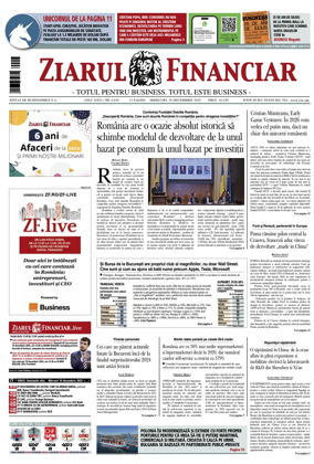 Cover of Ziarul Financiar