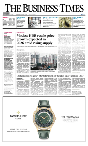 Cover of The Business Times