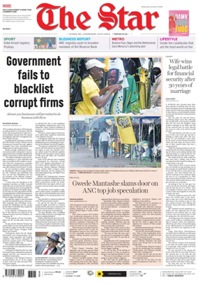 Cover of The Star Late Edition