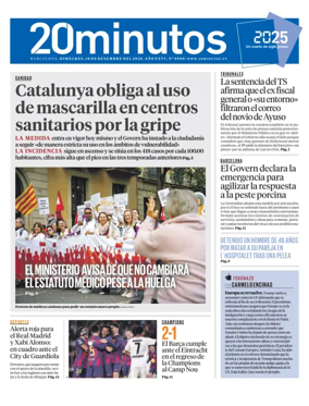 Cover of 20 Minutos Barcelona