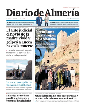 Cover of Diario de Almeria