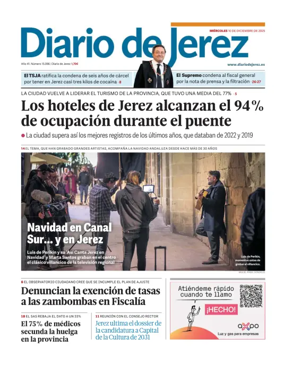 Cover of Diario de Jerez