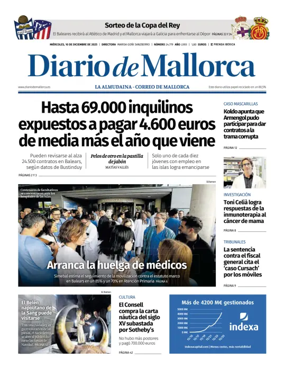 Cover of Diario de Mallorca
