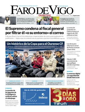 Cover of Faro de Vigo (Ourense)