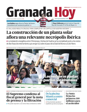 Cover of Granada Hoy