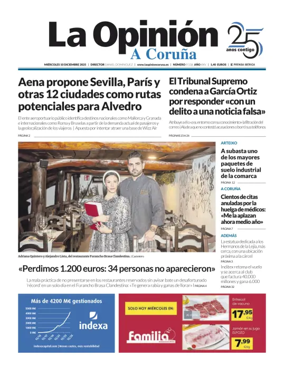 Cover of La Opinion de A Coruna