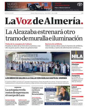 Cover of La Voz de Almería