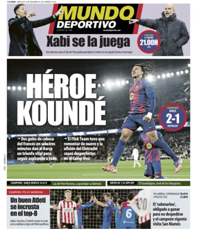 Cover of Mundo Deportivo (At. Madrid)