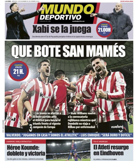 Cover of Mundo Deportivo (Bizkaia-Araba)