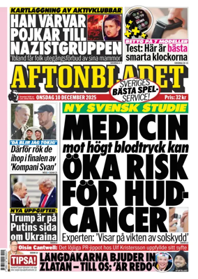 Cover of Aftonbladet
