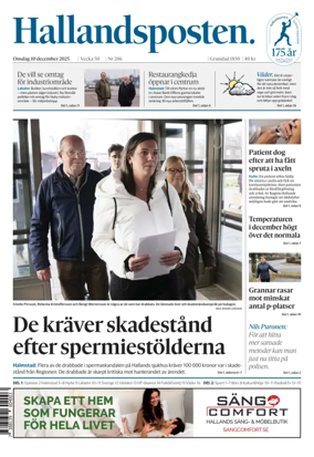 Cover of Hallandsposten