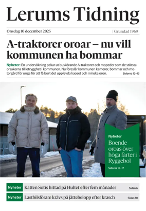 Cover of Lerums Tidning