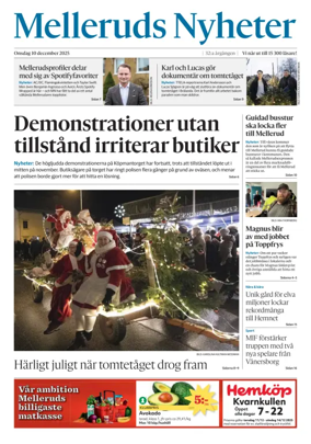 Cover of Melleruds Nyheter