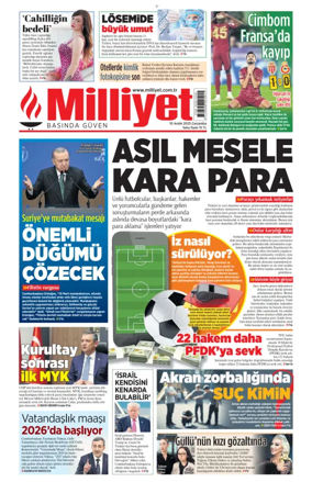 Cover of Milliyet