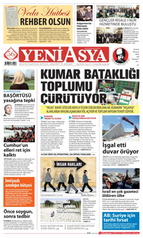 Cover of Yeni Asya