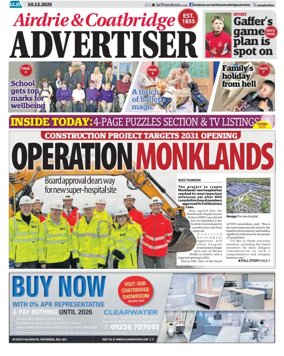 Cover of Airdrie & Coatbridge Advertiser