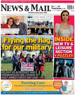 Cover of Aldershot News & Mail