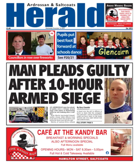 Cover of Ardrossan & Saltcoats Herald