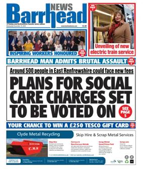 Cover of Barrhead News
